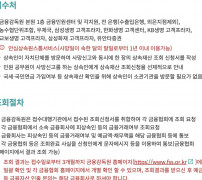 금융감독원 파인 상속인 금융거래조회 접수처 안심상속원스톱 안내