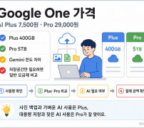 구글 원 가격