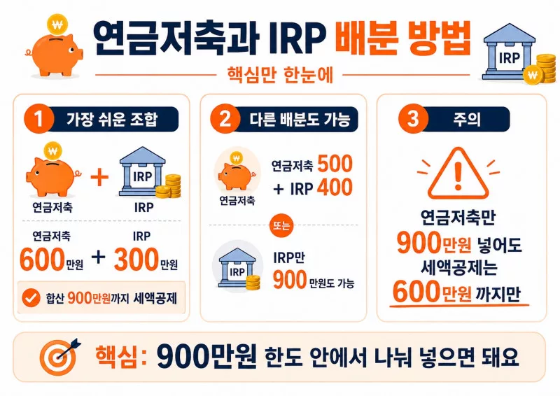 연금저축 배분 방법