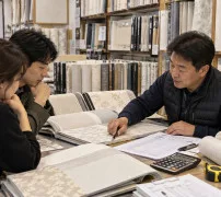 방산시장 도배견적3