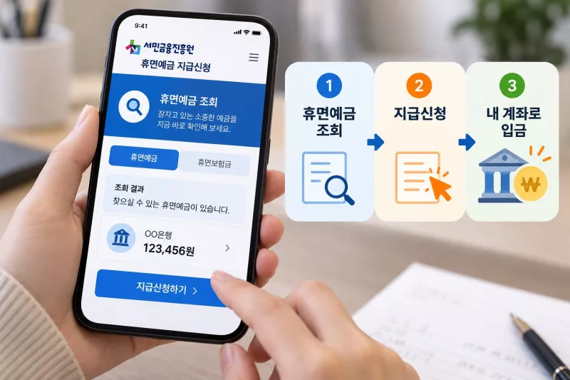 휴면계좌 조회2